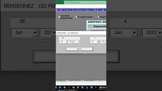 Logiciel Excel VBA puissant pour les ONGs , Associations et services publics