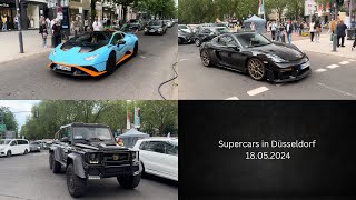 Supercars in Düsseldorf, 18.05.24! - G63 6x6, Huracan STO, GT4 RS and more!