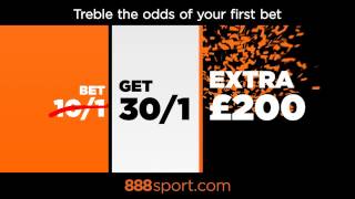 888sport Treble The Odds TV ad - 15 sec