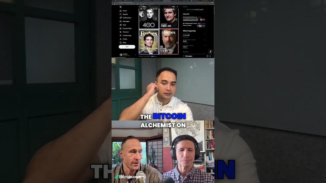 The #Forbes Cover Curse? SBF, #CZ, and Now #Saylor - YouTube