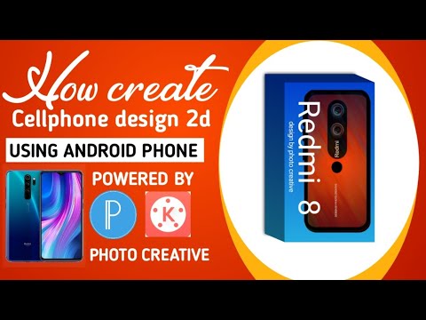 Download How to Design cellphone 2d on android phone / photo creative