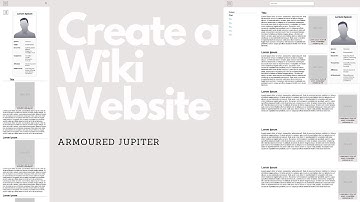Wiki Page Built from Scratch html & JavaScript - Source Code