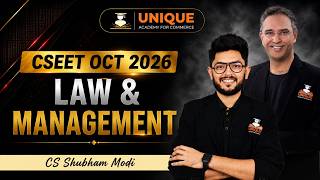 CSEET FREE | MANAGEMENT LEC 4 | BUSINESS LAWS AND MANAGEMENT | OCT 2026