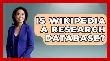 Is Wikipedia A Research Database? - High School Toolkit
