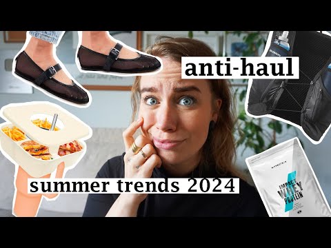 ANTI-HAUL // 15+  summer trends that aren't it