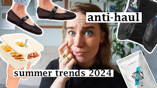 ANTI-HAUL // 15+  summer trends that aren