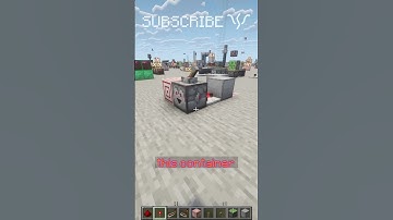 How to AUTO-EMPTY DROPPERS or DISPENSERS with 8 BLOCKS! | Redstone with PsiVolt #minecraft #redstone