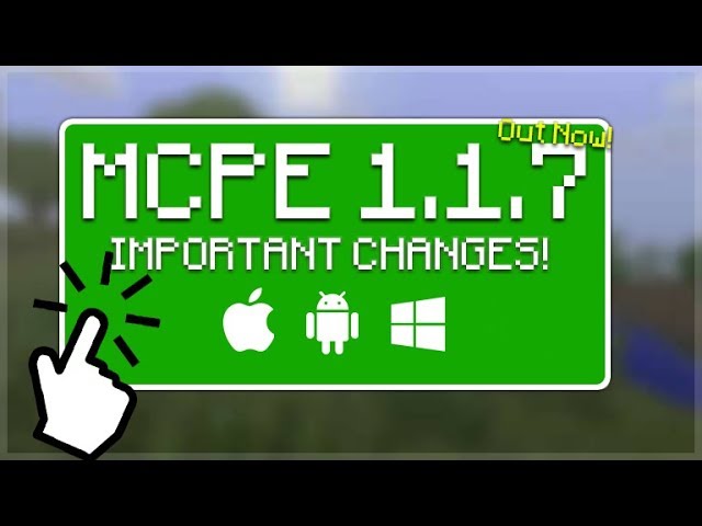 Minecraft News on X: #MCPE 1.1.7 is out for iOS players on the