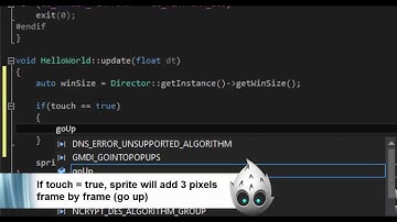 Cocos2d x Tutorial schedule update (part 2)