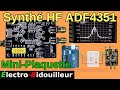 EB_#472  Mini-Plaquette - Synthétiseur HF ADF4351