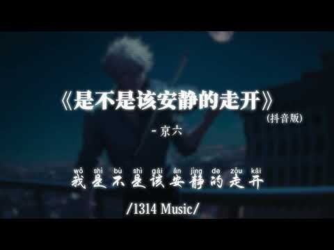 京六 - 是不是该安静的走开（我不知道为什么这样）◖我不知道为什么这样，爱情不是我想象，就是找不到往你的方向◗｜氛围感BGM｜抖音歌曲最火的歌｜TikTok