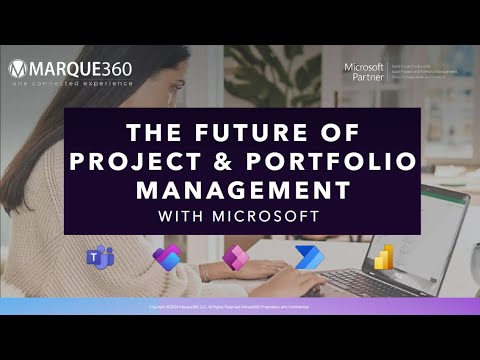 The Future of Project & Portfolio Management with Microsoft - YouTube
