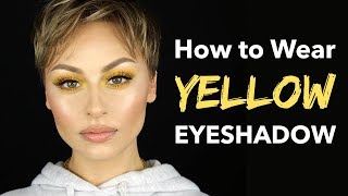 HOW TO Wear Yellow Eyeshadow | Alexandra Anele
