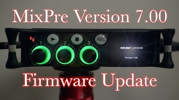 MixPre Mark I or II New Ver. 7.00 Firmware Update