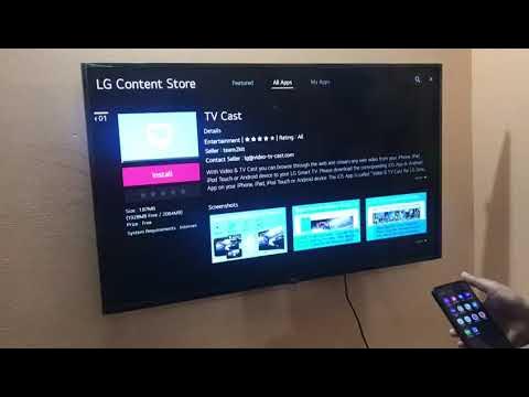 TV Cast In LG UN7300 From Android Phone and iPhone (Screen Sharing, Share  Mirroring, Casting) - YouTube