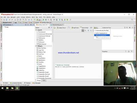 Fixing rendering problems in android studio