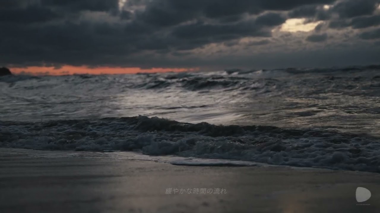 静謐の海景｜新潟角田浜｜Kakudahama Niigata Japan - YouTube