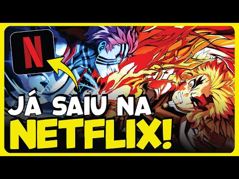 CHEGOU NOVA TEMPORADA DE DEMON SLAYER NA NETFLIX! 