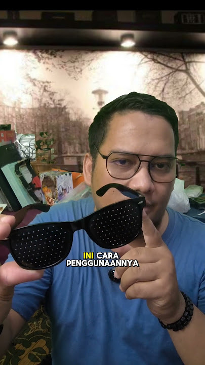 Kacamata Lubang Terapi Mata Minus/Silinder