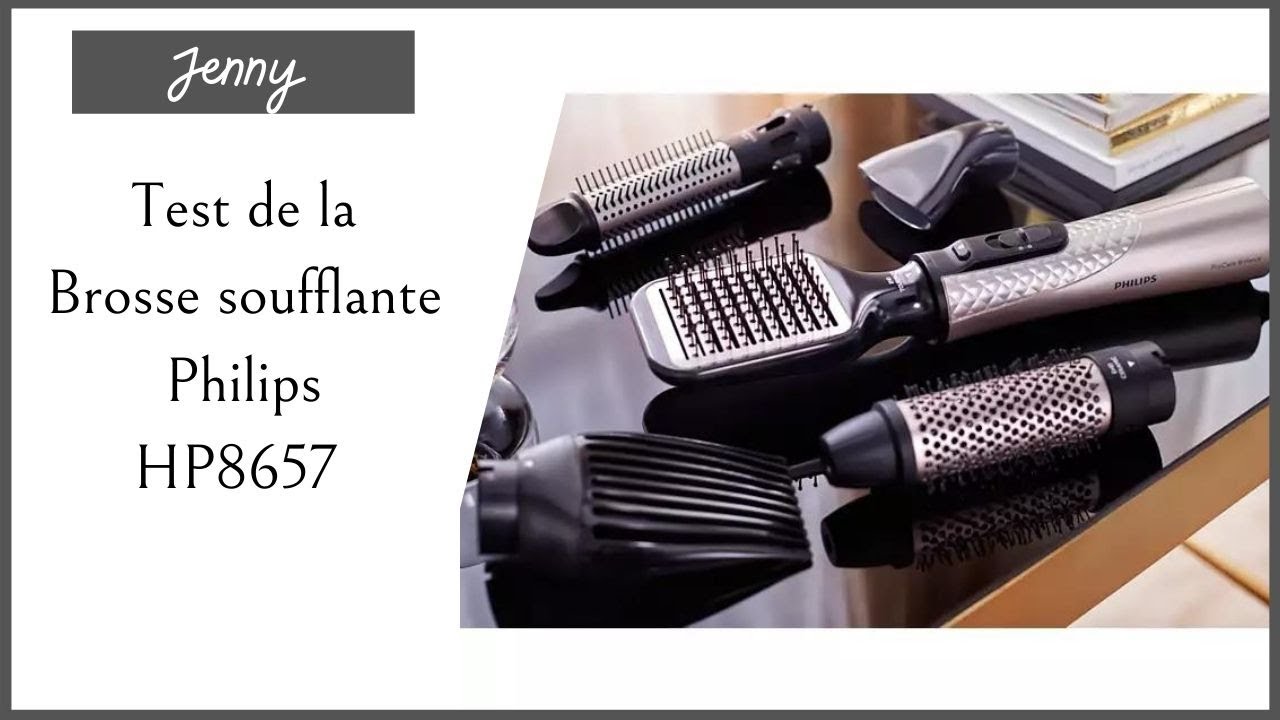 Test de la brosse soufflante Philips HP 8657 : TOP ou FLOP ? 