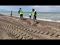 Samandağ Sahilinde Selin İzleri Siliniyor