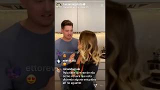 LUISANA LOPILATO a punto de LLORAR EN VIVO por como lo agarra fuertemente MICHAEL BUBLE *increible*