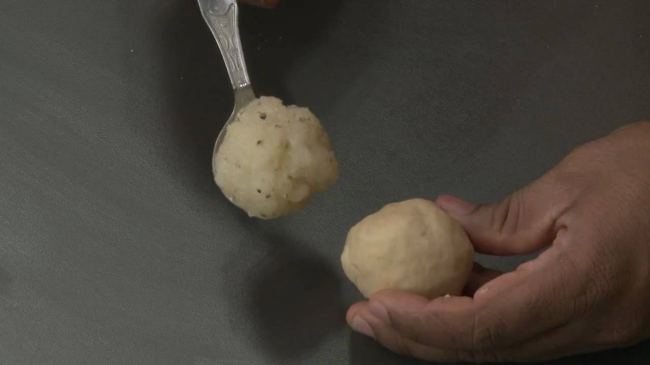 Sweet Semolina Poori - By Vahchef @ Vahrehvah.com | Vahchef - VahRehVah