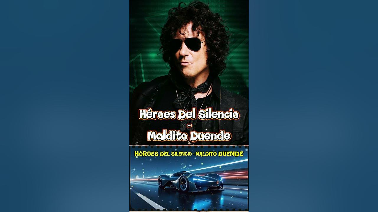 Héroes Del Silencio - Maldito Duende || MV LETRAS - Éxitos Del Rock Clásico - Éxitos Dorados #shorts