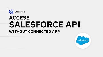 Access the Salesforce API without having to create a connected app. No setup required and in no-code