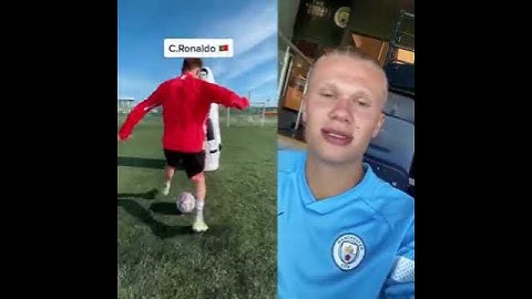 Haaland reactions #football #haaland #neymar #ronaldo #mancity #fyp