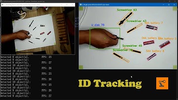 #Yolov3 - Object ID tracking, 25fps high performance, no deepsort, no tensorflow (#AI #darknet)