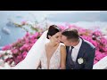 Yurii & Daria | Wedding highlights | Andromeda Santorini