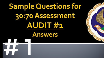 MCQ Audit May 2019 #1