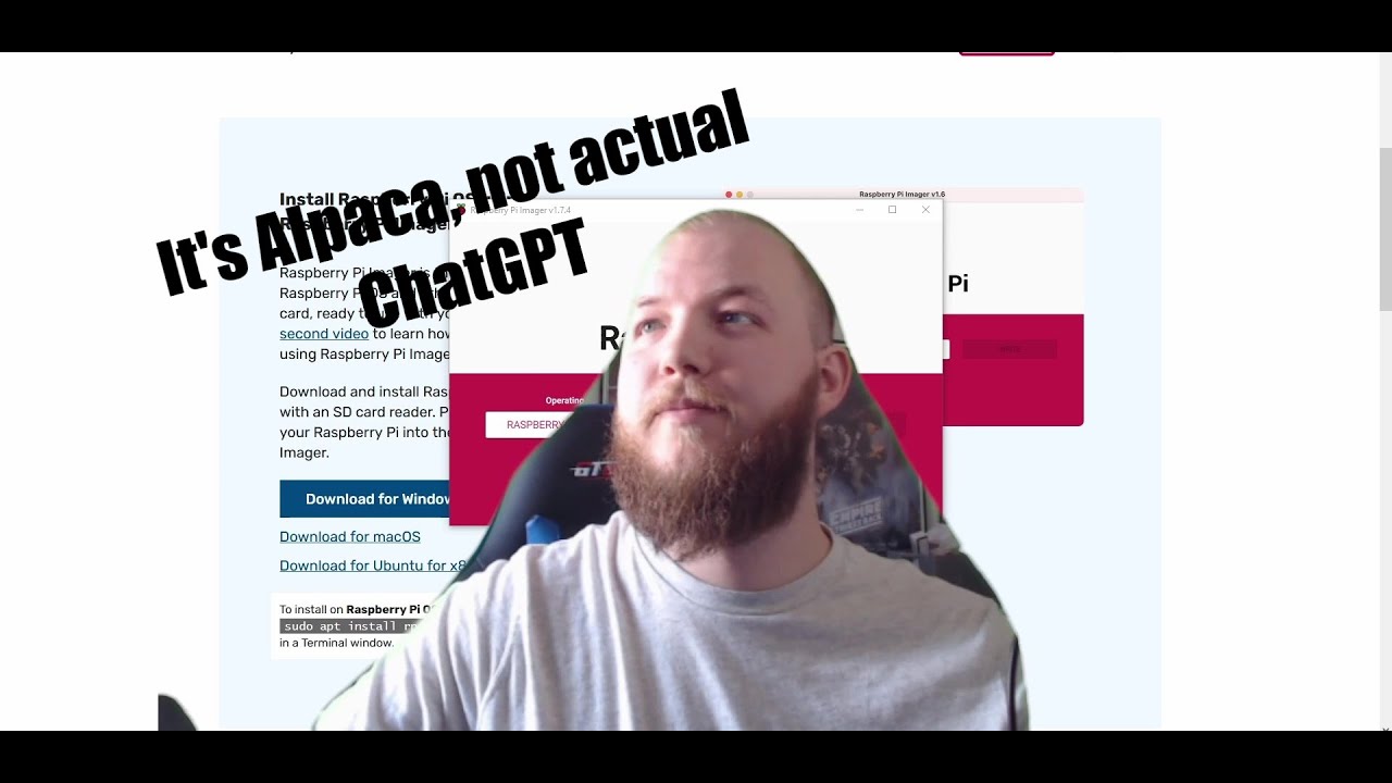 Run ChatGPT on a Raspberry Pi (not really, it's Alpaca) - YouTube