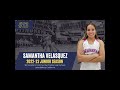 Samantha Velasquez -Junior Season Highlights 2022-23