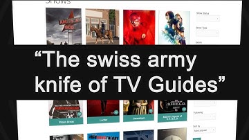 TVmaze Premium Promo