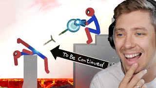 Reacting To SPIDERMAN FALLS Most EPIC Moments