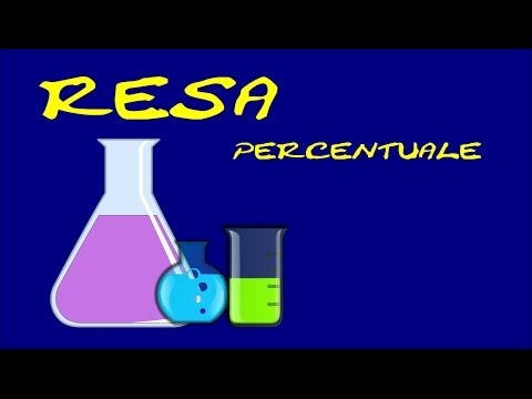 Determinazione della resa percentuale di un prodotto di reazione - Video Scienze a Scuola