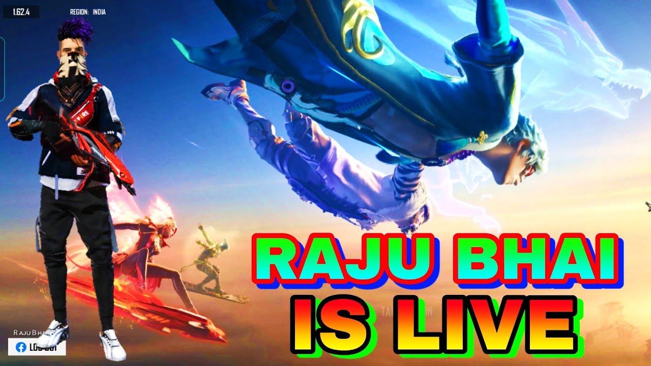 Raju Bhai Gaming Free Fire Live In Telugu - YouTube