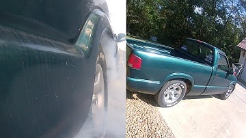 Vortec 4.3 s10 2nd Gear Burnout & Walkaround