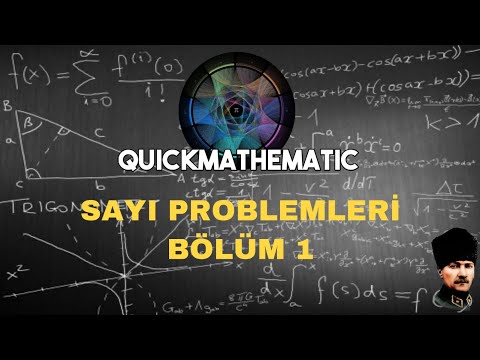 (EN HIZLI ÖĞREN) Sayı Problemleri | Bölüm 1