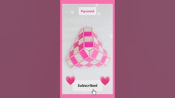 How to make pyramid by magic snake cube 60 p #gaming #shorts  #magicsnake #shortsfeed #ytshorts