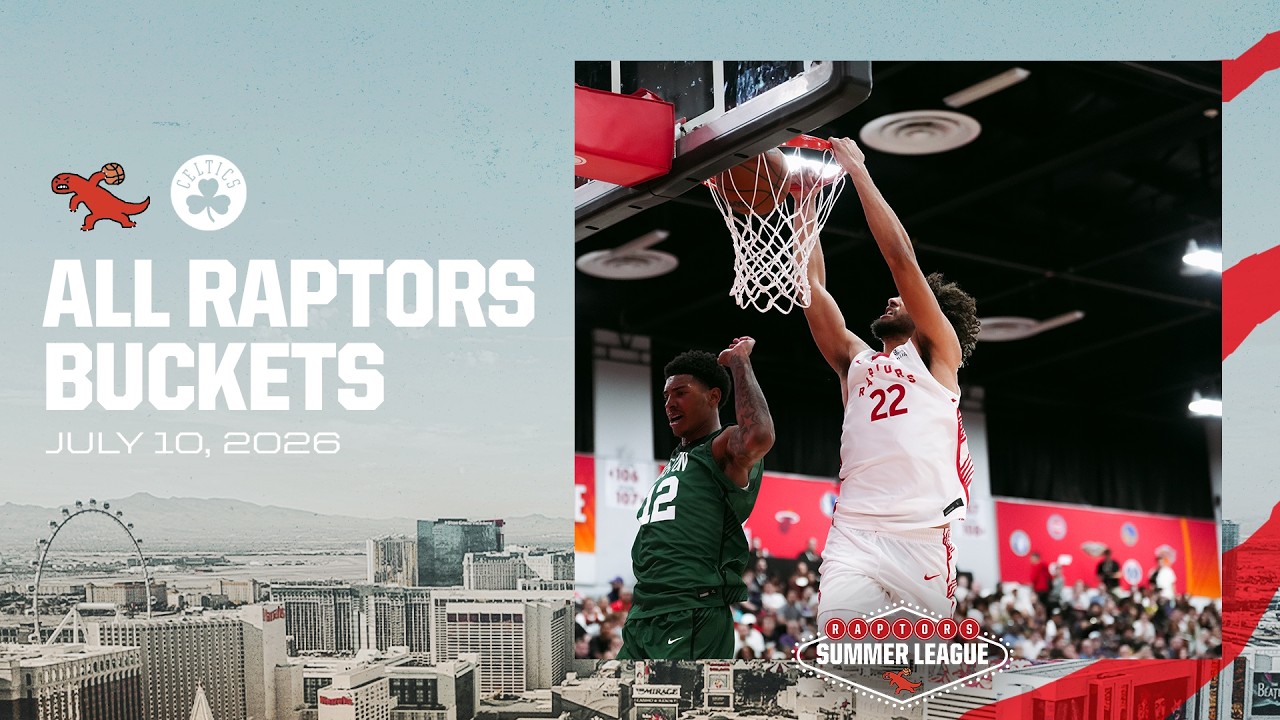 ALL BUCKETS | Toronto Raptors vs Boston Celtics | Summer League  July 10, 2026