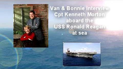 Van & Bonnie with Cpt Kenneth Morton