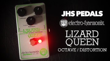 Electro-Harmonix & JHS Pedals // Lizard Queen Octave Fuzz Distortion (Demo)