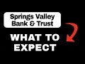 Springs Valley Bank &amp; Trust App Overview - What to Expect