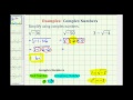 Ex:  Simplify Imaginary and Complex Numbers