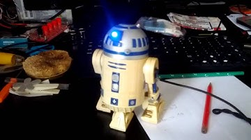 R2D2 arduino blue light