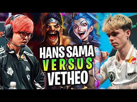 G2 HANS SAMA vs TH VETHEO! | G2 Hans Sama Plays Draven Adc Worlds Bootcamp 2023!