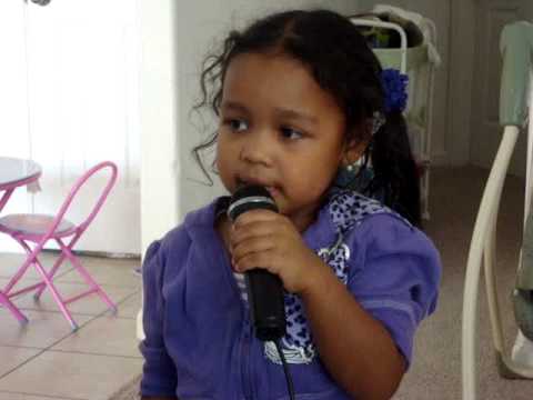 4 Year Old, Jada Angel, Singing This is Me by Camp...